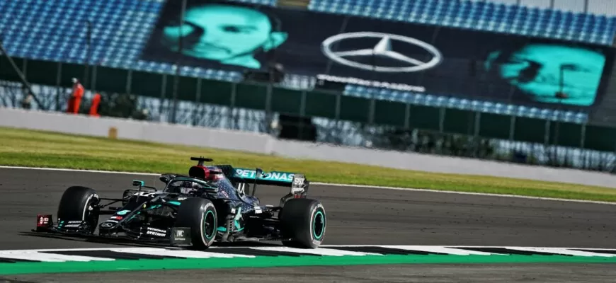 Lewis Hamilton (Mercedes) GP da Inglaterra F1 2020