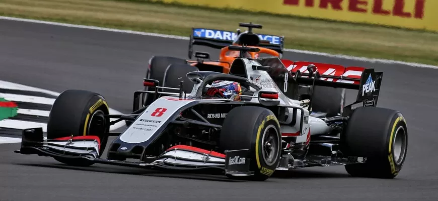 Romain Grosjean (Haas) - GP da Inglaterra F1 2020
