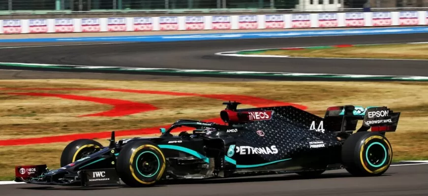 Lewis Hamilton (Mercedes) GP dos 70 Anos da F1 2020