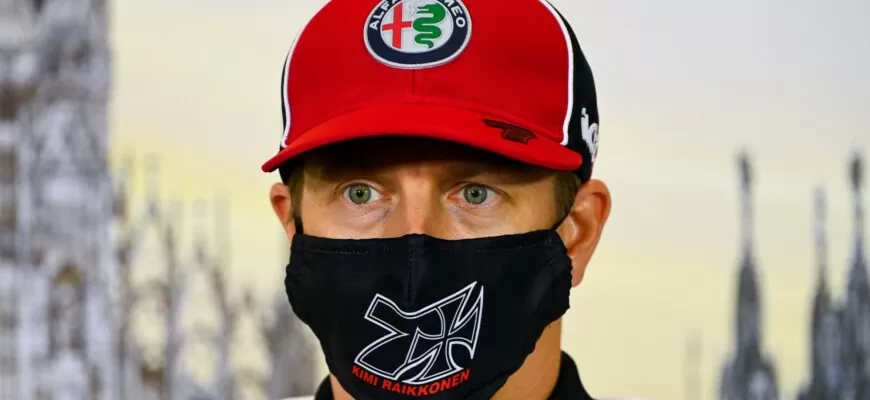 Kimi Raikkonen (Alfa Romeo) GP da Itália F1 2020