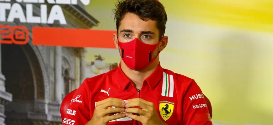 Charles Leclerc (Ferrari) GP da Itália F1 2020