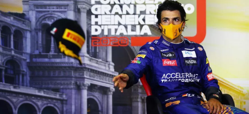 Carlos Sainz Jr (McLaren) GP da Itália F1 2020