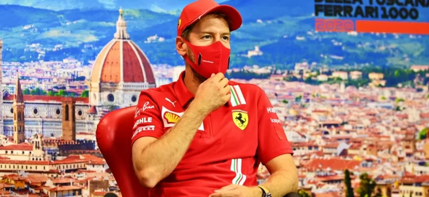 Sebastian Vettel (Ferrari) GP da Toscana F1 2020