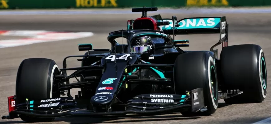 Lewis Hamilton (Mercedes) GP da Rússia F1 2020