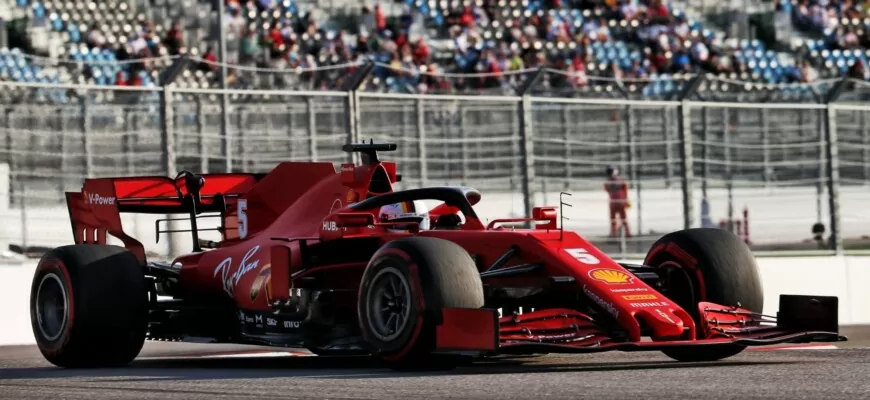 Sebastian Vettel (Ferrari) GP da Rússia F1 2020