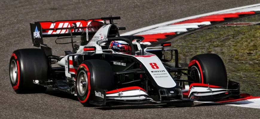 Romain Grosjean (Haas) GP de Eifel F1 2020 Nurburgring