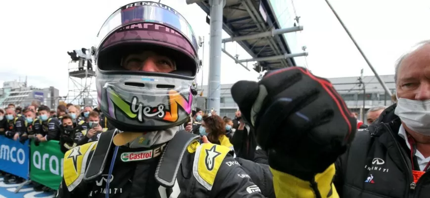 Daniel Ricciardo (Renault) GP de Eifel F1 2020 Nurburgring