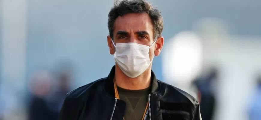 Cyril Abiteboul (Renault) - GP de Portugal F1 2020