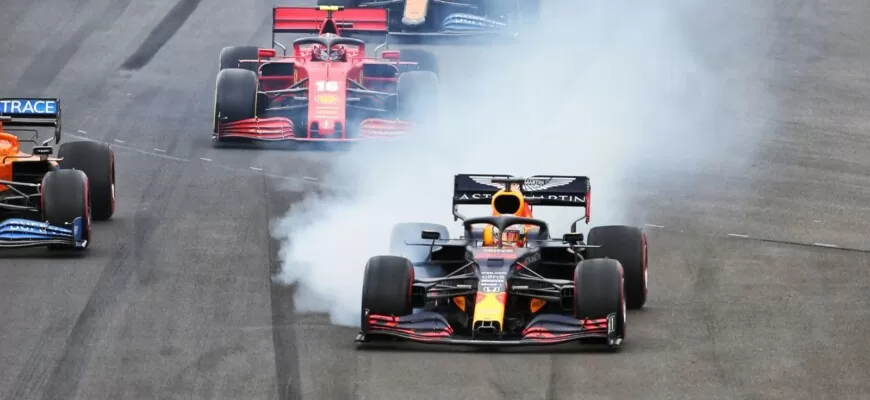 Max Verstappen, freada (Red Bull) - GP de Portugal F1 2020