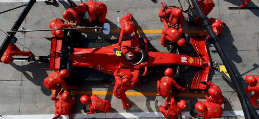 Ferrari - Pit stop