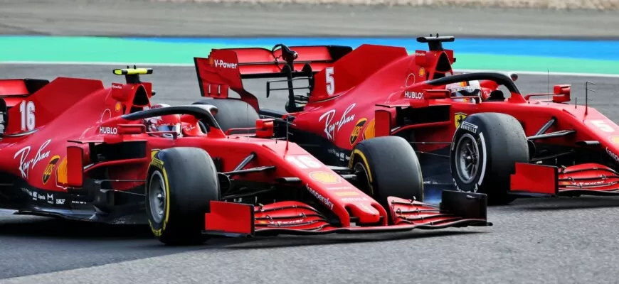 Charles Leclerc (Ferrari) GP de Eifel F1 2020 Nurburgring