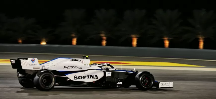 Melhor da Williams nesta sexta-feira, Latifi reclama da alta degradação dos pneus no Bahrein