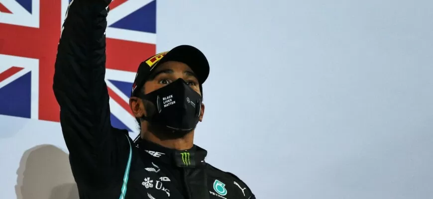 Hamilton igualou sua melhor sequência de vitórias no Bahrein
