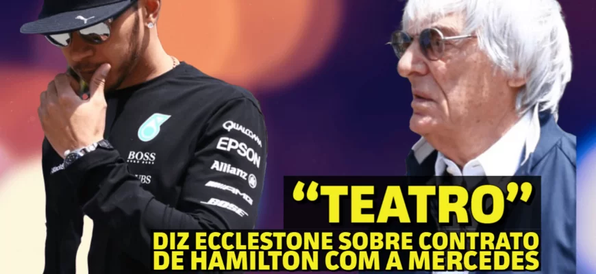 Em Dia: “Teatro”, diz Ecclestone sobre demora na assinatura de Hamilton com a Mercedes