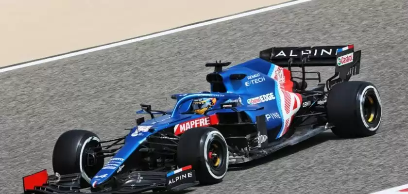 Fernando Alonso (Alpine F1) Bahrein F1 2021