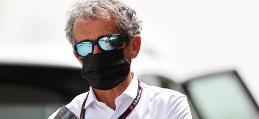 Alain Prost (Alpine F1) Grande Prêmio do Bahrein F1 2021