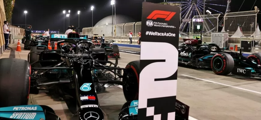 Lewis Hamilton (Mercedes) GP do Bahrein de F1 2021