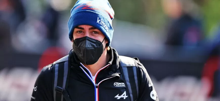 Fernando Alonso (Alpine) GP da Emília-Romanha F1 2021