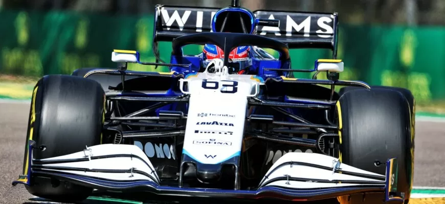 George Russell (Williams) GP da Emília-Romanha F1 2021