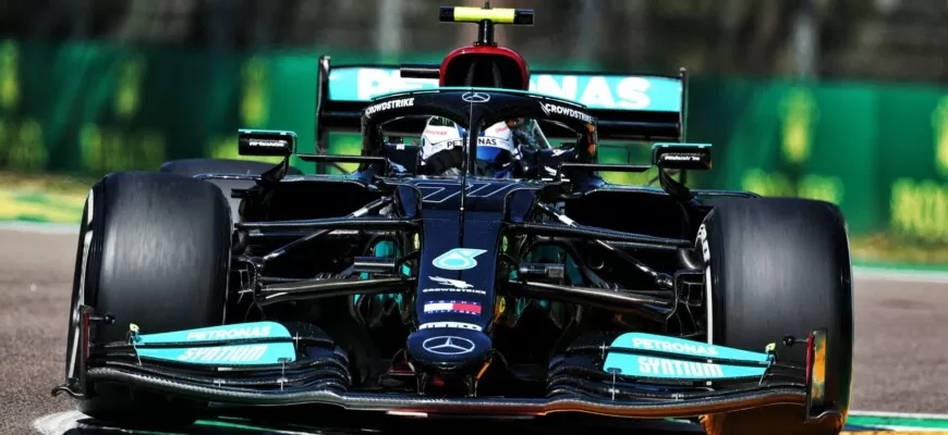 Valtteri Bottas (Mercedes) GP da Emília-Romanha F1 2021