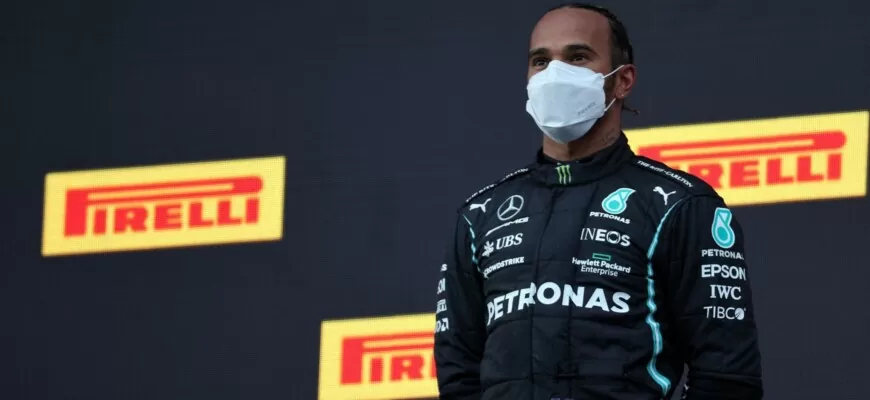 Lewis Hamilton (Mercedes) GP da Emília-Romanha F1 2021 - Ímola