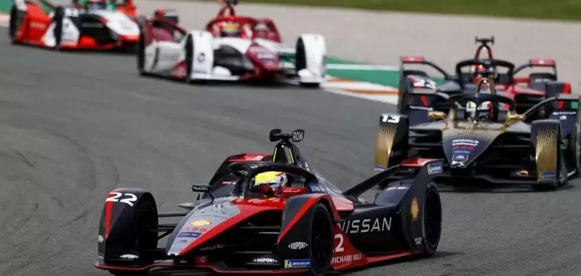 Oliver Rowland (Nissan) e Antonio Felix da Costa (Techeetah) ePrix de Valência 2 - Fórmula E 2021
