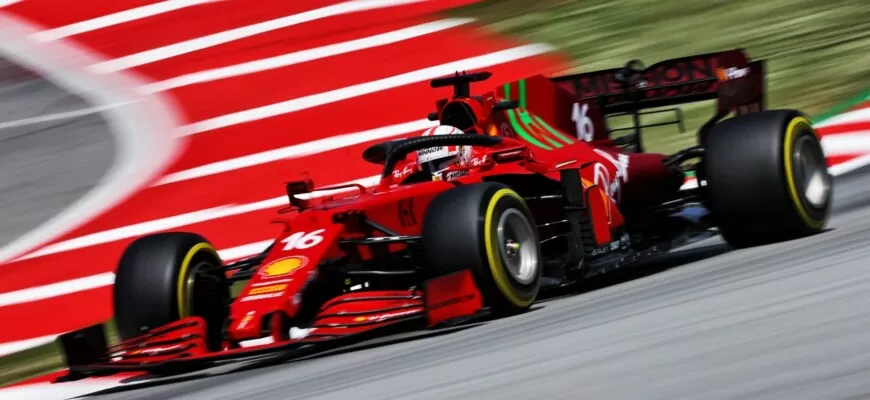Charles Leclerc (Ferrari) GP da Espanha F1 2021
