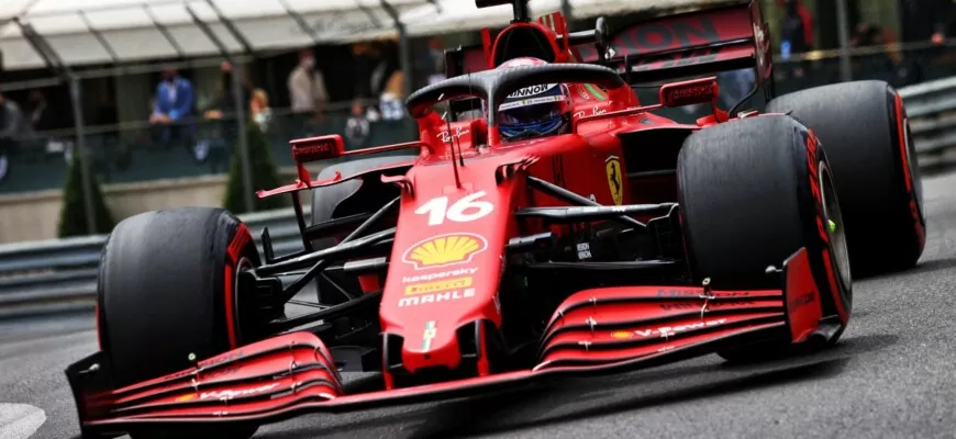 Charles Leclerc (Ferrari) GP de Mônaco F1 2021