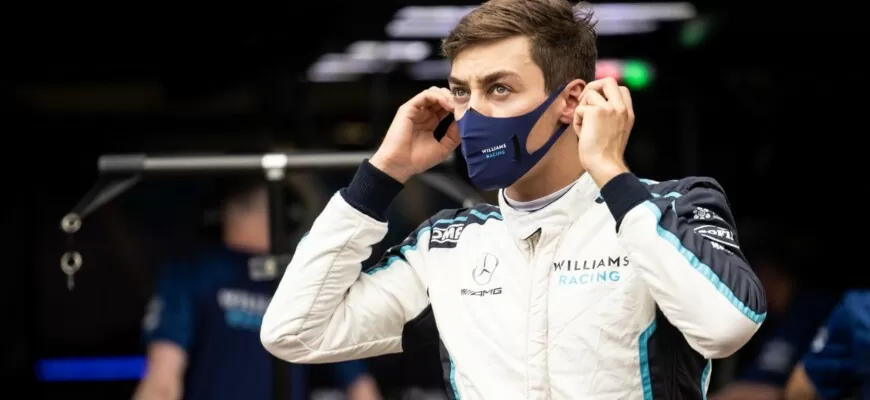 George Russell (Williams) GP de Mônaco F1 2021