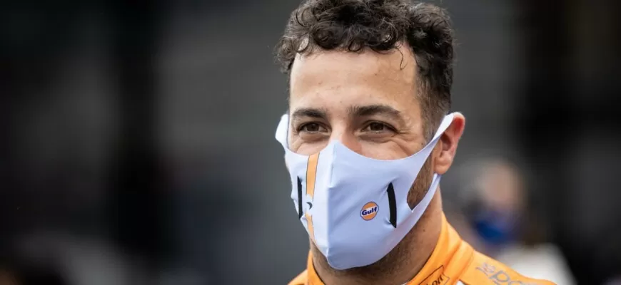 Daniel Ricciardo (McLaren) GP de Mônaco F1 2021