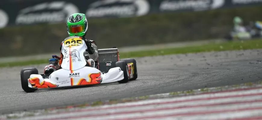 Matheus Ferreira tem ótima performance no Europeu de Kart na Bélgica com quatro top-5