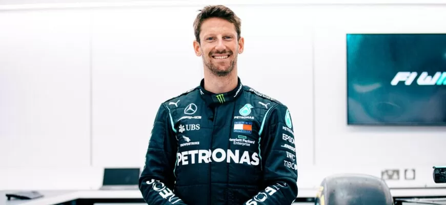 Teste de Grosjean com a Mercedes na F1 terá que ser reagendado