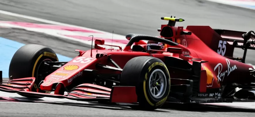 Carlos Sainz Jr (Ferrari) GP da França F1 2021