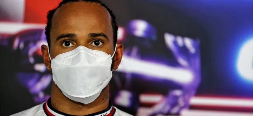 Lewis Hamilton (Mercedes) GP da França F1 2021