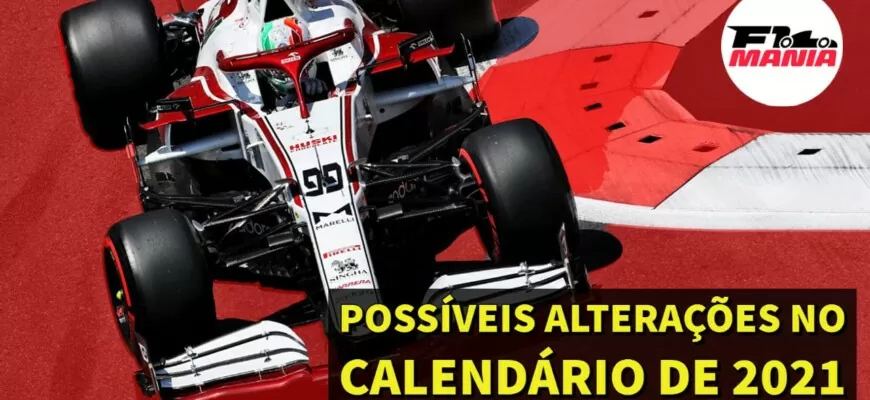 Em Dia: Possíveis alterações no calendário de 2021 da F1