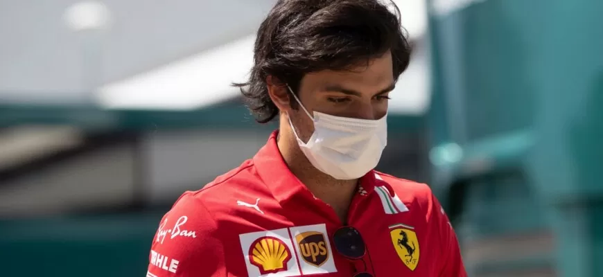 Carlos Sainz Jr (Ferrari) GP da Inglaterra F1 2021