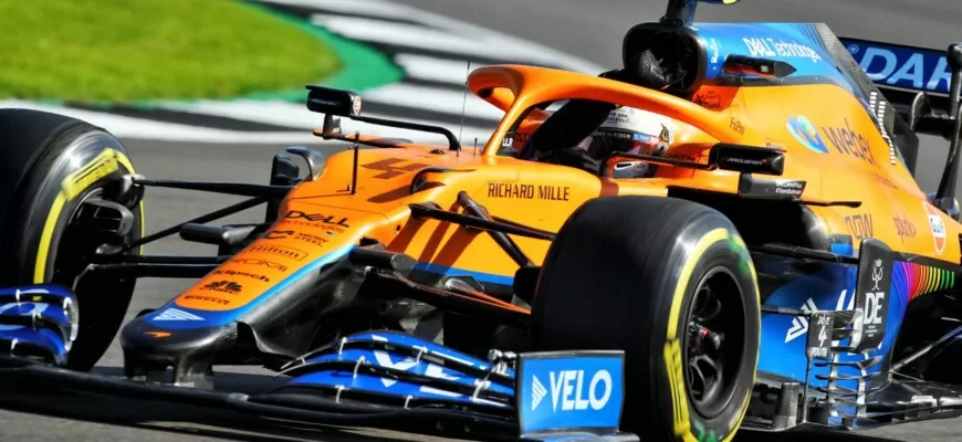 Lando Norris (McLaren) GP da Inglaterra F1 2021