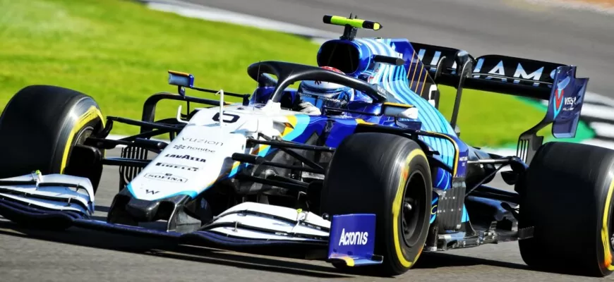 Nicholas Latifi (Williams) GP da Inglaterra F1 2021