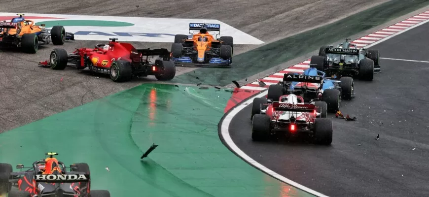 Largada - GP da Hungria F1 2021