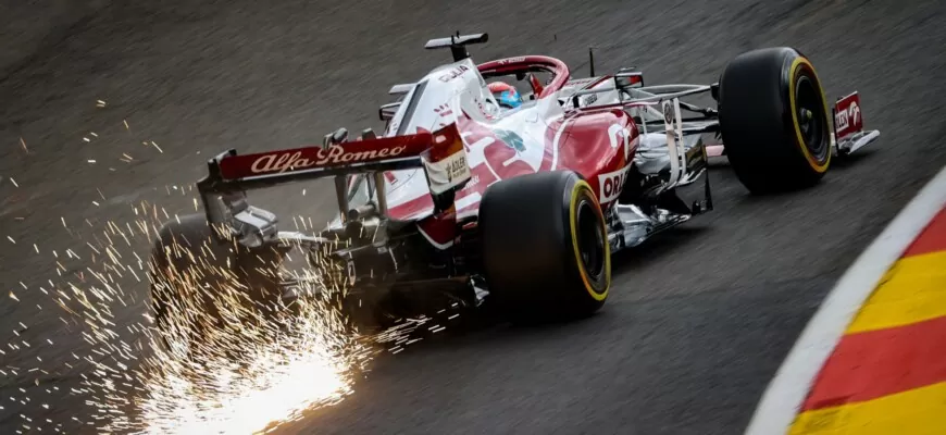 Kimi Raikkonen (Alfa Romeo) GP da Bélgica F1 2021