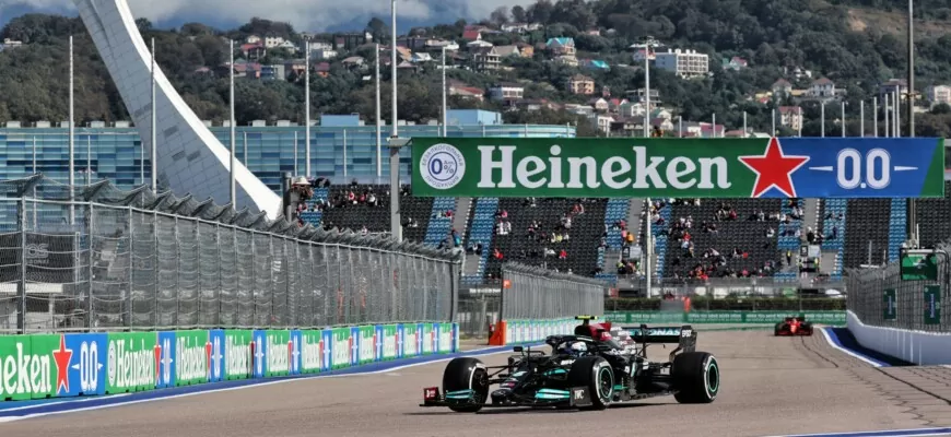 Valtteri Bottas, Mercedes, GP da Rússia, Sochi, F1 2021