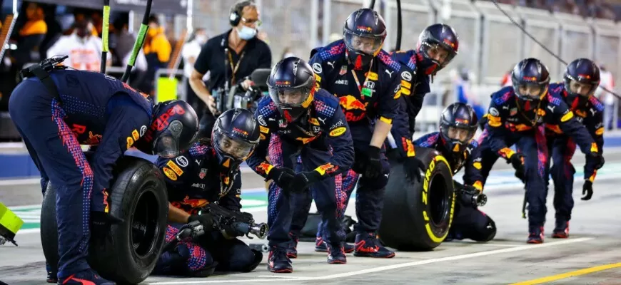 Pit stop Red Bull - F1