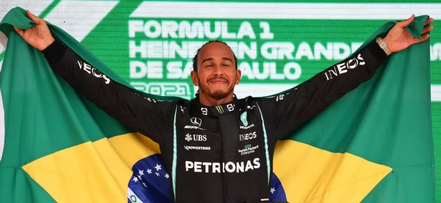 Lewis Hamilton, Mercedes, GP de São Paulo. F1 2021