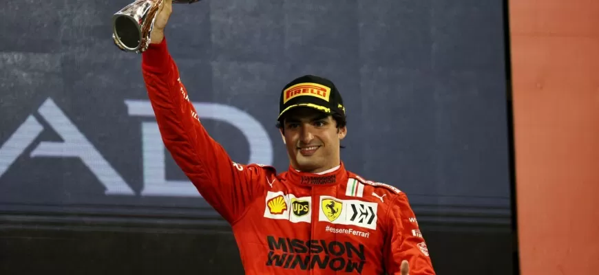 Carlos Sainz Jr, Campeão, GP de Abu Dhabi, Yas Marina, F1 2021