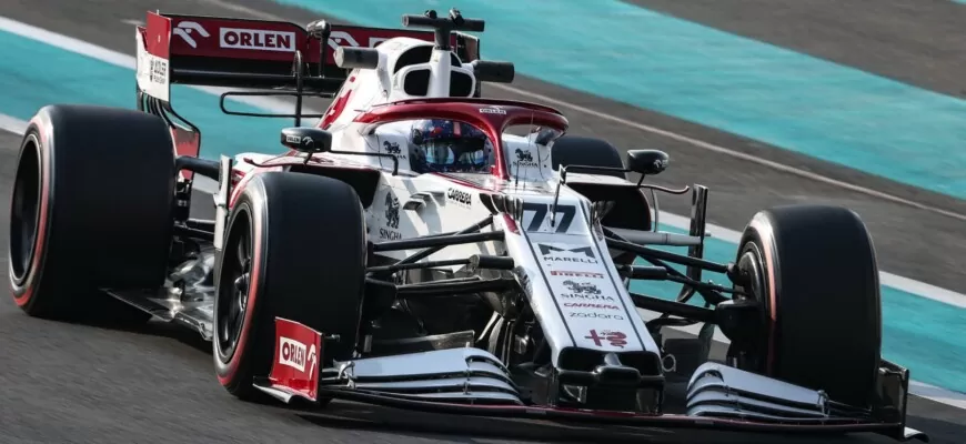 Valtteri Bottas, Alfa Romeo, Testes Abu Dhabi, F1 2021