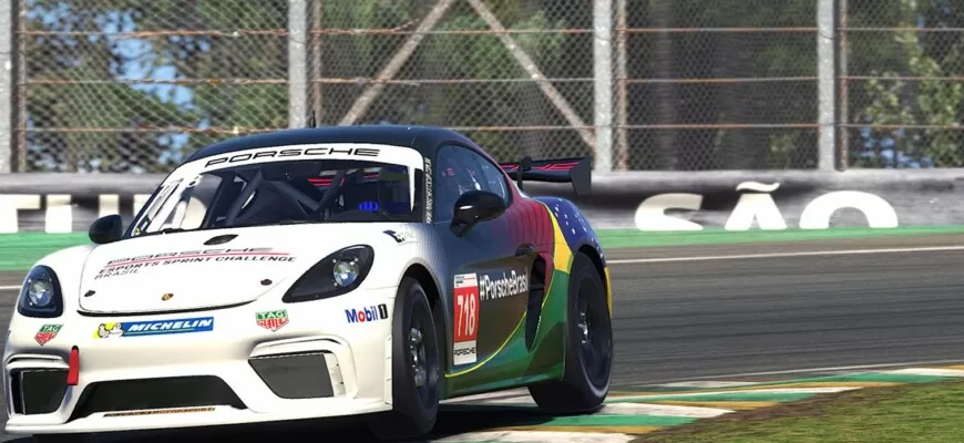 Porsche Esports Sprint Challenge chega à Interlagos com 6 postulantes ao título na Grande Final P1 Speed