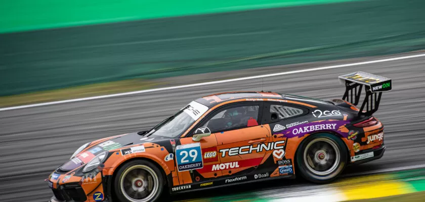 Piquet Jr e Rodrigo Mello conquistam o 2º lugar na Porsche Endurance, em Interlagos