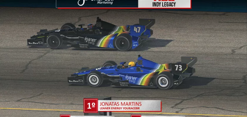 F1BC Indy Legacy: Jonatas Martins (Leaner) vence em Phoenix e os três companheiros disputarão título na final