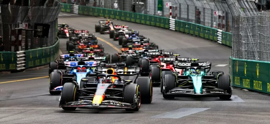 F1 2023, GP de Mônaco, Monte Carlo, largada