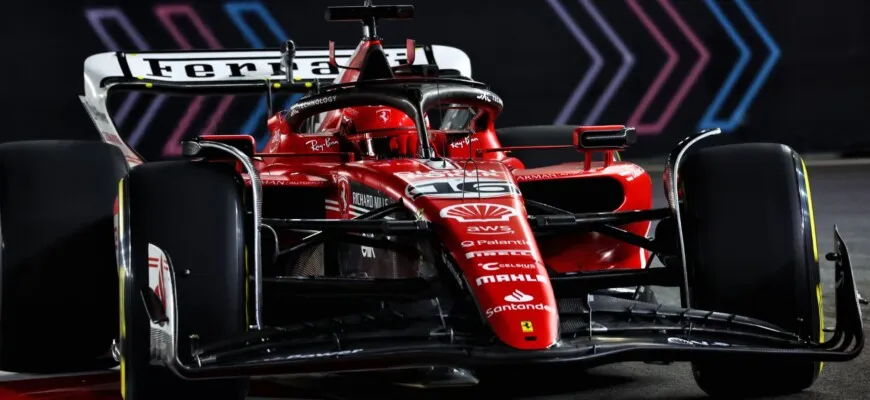 F1: Ferrari é superior e Leclerc garante a pole para o GP de Las Vegas
